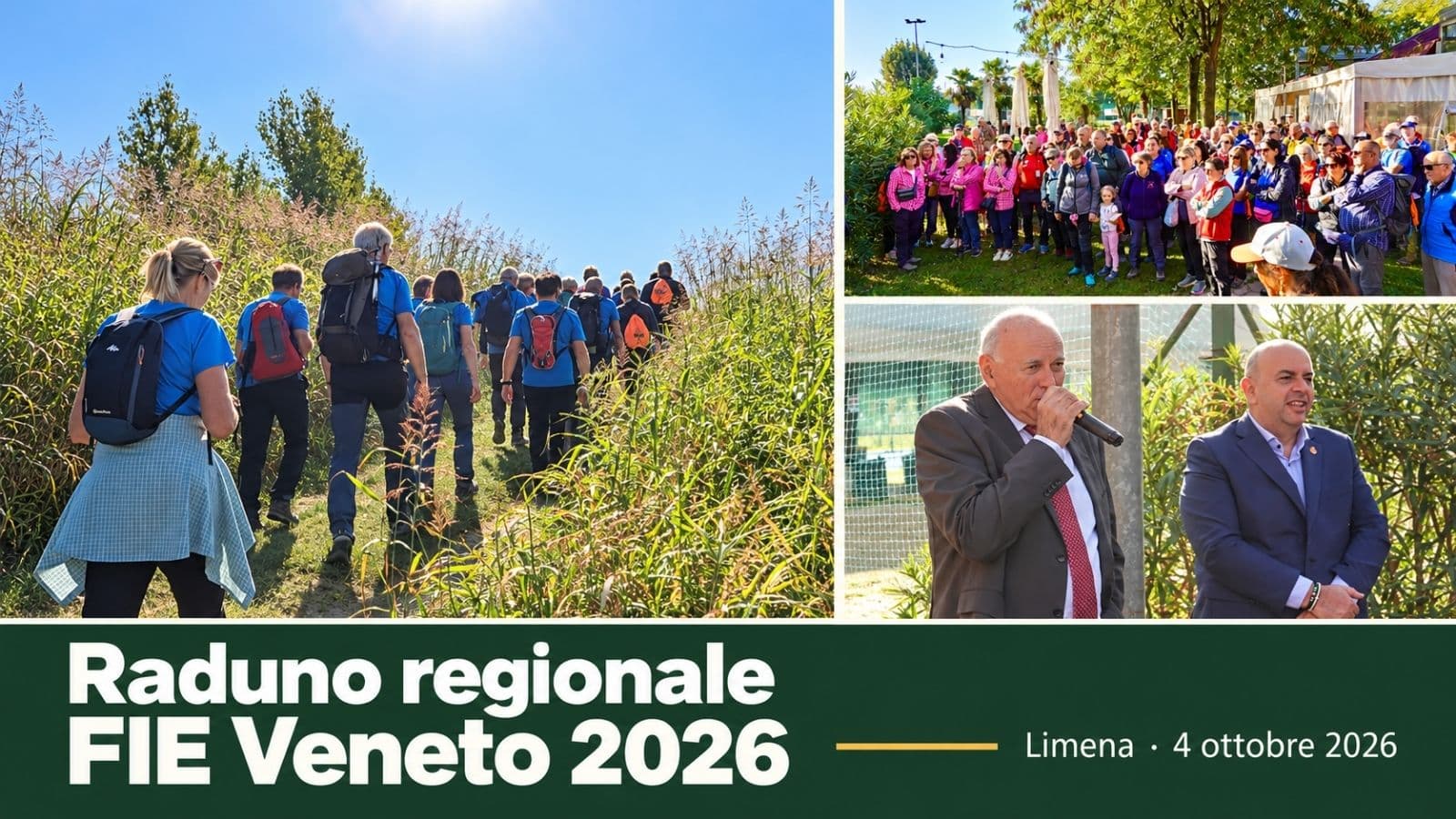 A Limena il Raduno Escursionistico FIE Veneto: numerosissimi i partecipanti